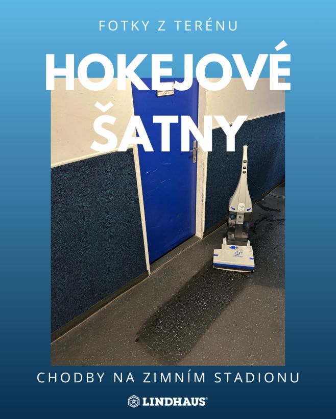 Na stadionu řešili klasický problém: schody, mezipatra a těžké stroje, které se nedají přenášet. Chtěli lehký, výkonný...